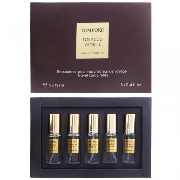 Set Tom Ford Tobacco Vanille, edp., 5*12 ml